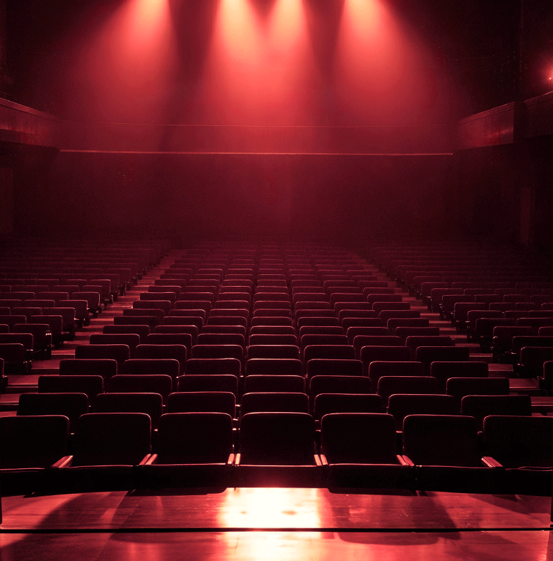 Palco iluminado